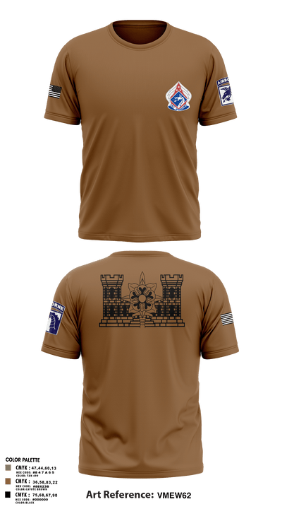 XVIII ABN G2 65000076 Short Sleeve Performance Shirt - 8