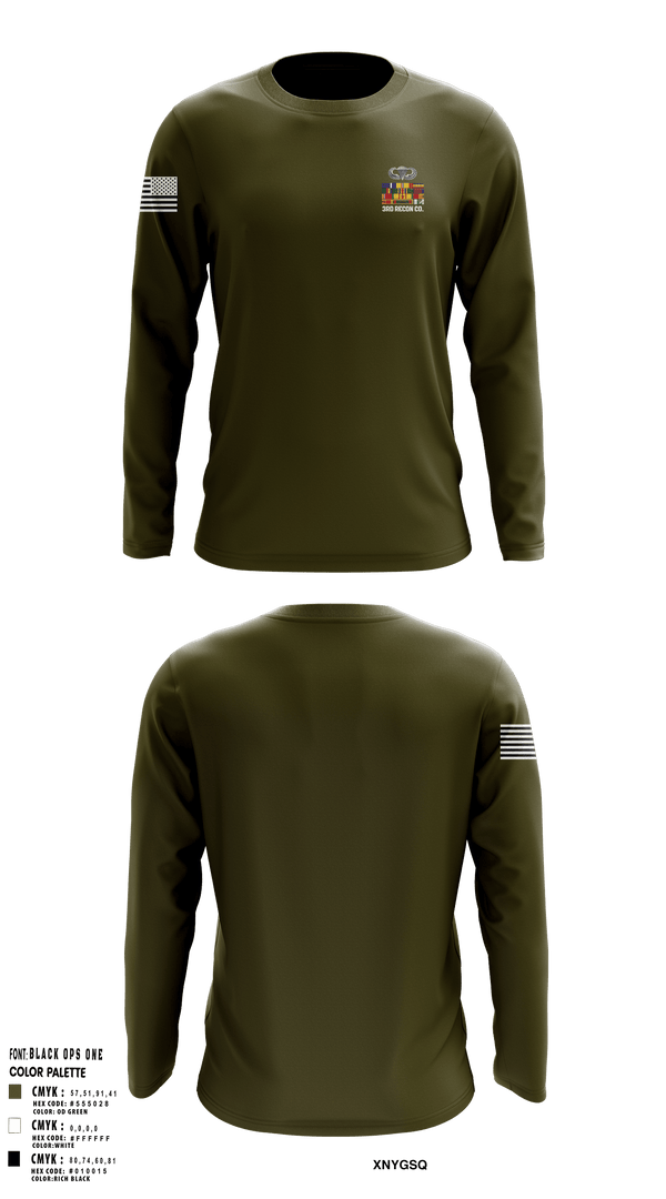 Long Sleeve Performance Shirt, B Co. 3rd Recon Bn Force Reconnaissance, Marines, Teamtime, Team time, sublimation, custom sports apparel, team uniforms, spirit wear, spiritwear, sports uniforms, custom shirts, team store, custom team store, fundraiser sports, apparel fundraiser