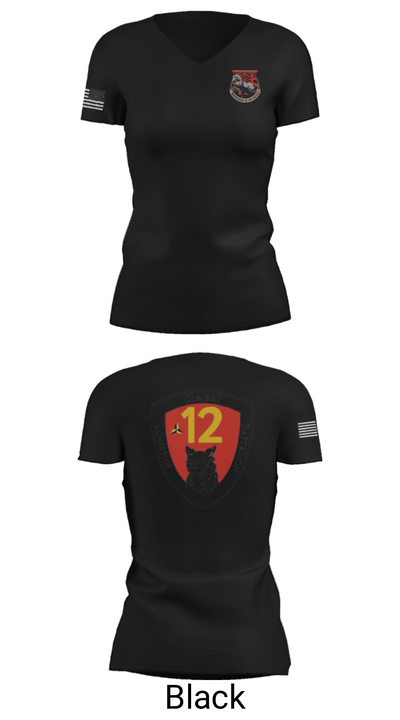 CLB 12 6808252 Women's Short Sleeve V-neck Shirt - 28