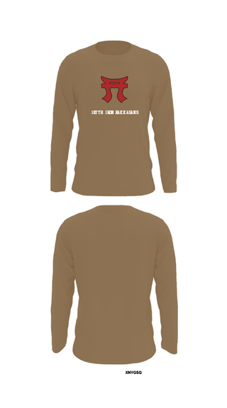 Long Sleeve Performance Shirt, 187th Iron Rakkasans, Army, Teamtime, Team time, sublimation, custom sports apparel, team uniforms, spirit wear, spiritwear, sports uniforms, custom shirts, team store, custom team store, fundraiser sports, apparel fundraiser