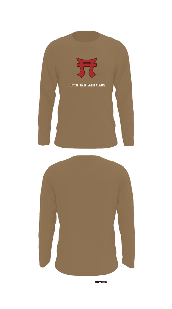 Long Sleeve Performance Shirt, 187th Iron Rakkasans, Army, Teamtime, Team time, sublimation, custom sports apparel, team uniforms, spirit wear, spiritwear, sports uniforms, custom shirts, team store, custom team store, fundraiser sports, apparel fundraiser