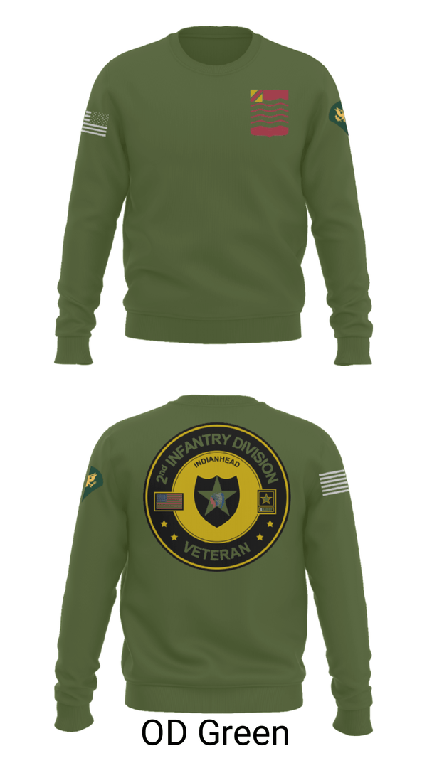 Crew Neck Sweatshirt, 1st Battalion 15th Field Artillery, Army, Teamtime, Team time, sublimation, custom sports apparel, team uniforms, spirit wear, spiritwear, sports uniforms, custom shirts, team store, custom team store, fundraiser sports, apparel fundraiser