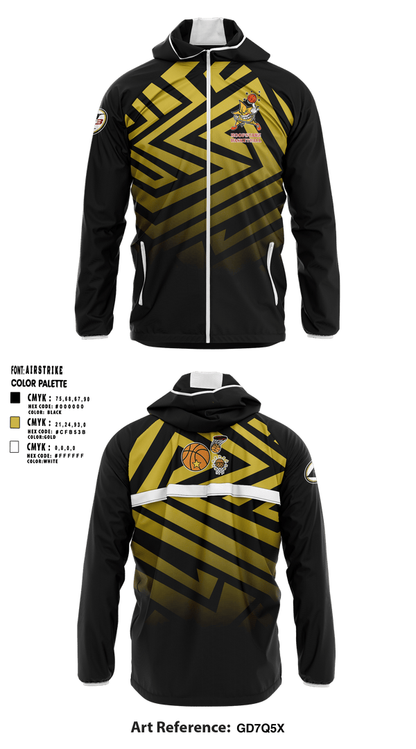 Windbreaker, Hoopstarz, Men's Basketball, Teamtime, Team time, sublimation, custom sports apparel, team uniforms, spirit wear, spiritwear, sports uniforms, custom shirts, team store, custom team store, fundraiser sports, apparel fundraiser
