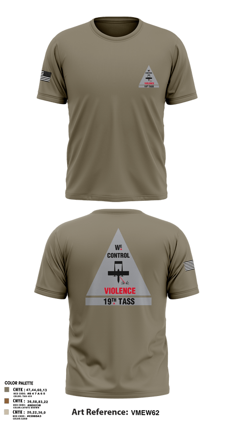 Short Sleeve Performance Shirt, 19th TASS, Air Force, Teamtime, Team time, sublimation, custom sports apparel, team uniforms, spirit wear, spiritwear, sports uniforms, custom shirts, team store, custom team store, fundraiser sports, apparel fundraiser