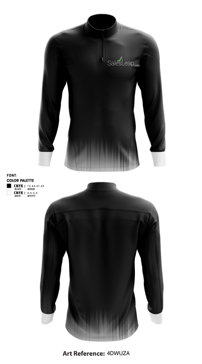 SalesLeap 49960030 Quarter Zip Jacket - 1