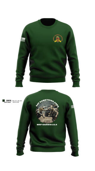 Crew Neck Sweatshirt, Clb-5, Marines, Teamtime, Team time, sublimation, custom sports apparel, team uniforms, spirit wear, spiritwear, sports uniforms, custom shirts, team store, custom team store, fundraiser sports, apparel fundraiser