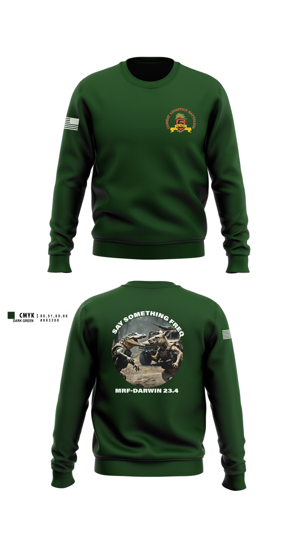 Crew Neck Sweatshirt, Clb-5, Marines, Teamtime, Team time, sublimation, custom sports apparel, team uniforms, spirit wear, spiritwear, sports uniforms, custom shirts, team store, custom team store, fundraiser sports, apparel fundraiser