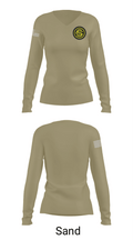 OCS 117th RTI 76770798 Women's Long Sleeve V-neck Shirt - 92