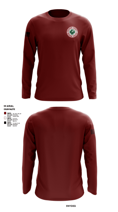 Bledsoe County Rescue Squad 83913637 Long Sleeve Performance Shirt - 2