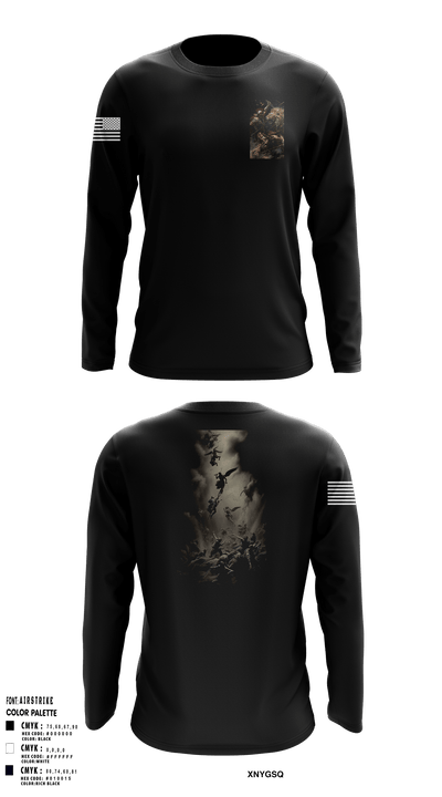United Navy Sailor 53220570 Long Sleeve Performance Shirt - 1