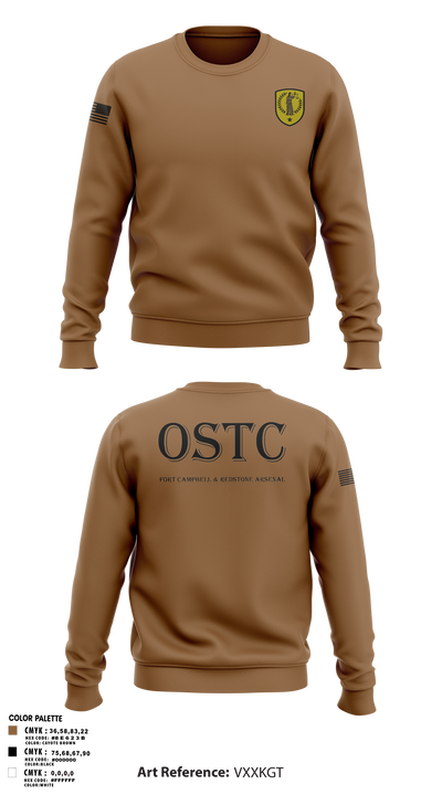 Fort Campbell & Redstone Arsenal - Office of Special Trial Counsel 55135476 Crew Neck Sweatshirt - 1