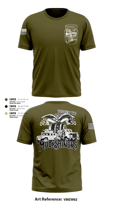 1450th TC 47594433 Short Sleeve Performance Shirt - 1