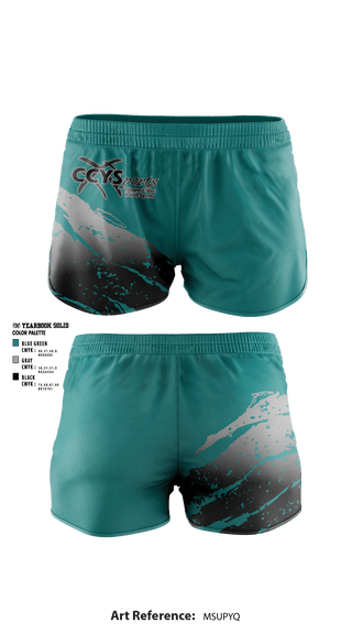 Women's Shorts, Copper Cities Youth Sports, Spirit Store, Teamtime, Team time, sublimation, custom sports apparel, team uniforms, spirit wear, spiritwear, sports uniforms, custom shirts, team store, custom team store, fundraiser sports, apparel fundraiser