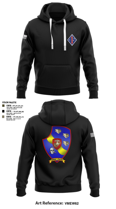 3rd LAR 1st MARDIV 13468961 Hoodie - 3