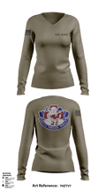 131st SAD 30923747 Women's Long Sleeve V-neck Shirt - 1