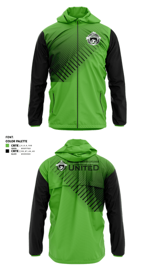 Windbreaker, North Valley Youth Soccer League, Men's Soccer, Teamtime, Team time, sublimation, custom sports apparel, team uniforms, spirit wear, spiritwear, sports uniforms, custom shirts, team store, custom team store, fundraiser sports, apparel fundraiser