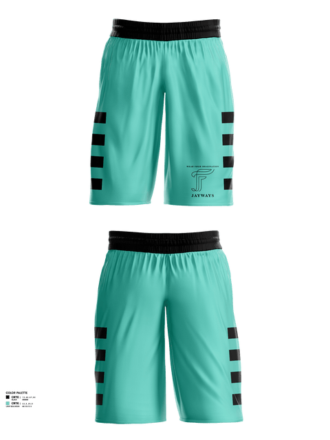 Mens Basketball Shorts, Jayway, Men's Basketball, Teamtime, Team time, sublimation, custom sports apparel, team uniforms, spirit wear, spiritwear, sports uniforms, custom shirts, team store, custom team store, fundraiser sports, apparel fundraiser