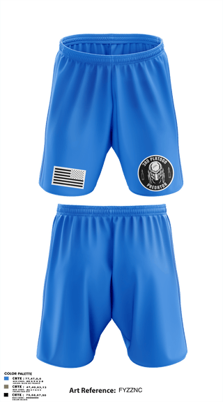 Athletic Shorts With Pockets, 3rd Platoon, Army, Teamtime, Team time, sublimation, custom sports apparel, team uniforms, spirit wear, spiritwear, sports uniforms, custom shirts, team store, custom team store, fundraiser sports, apparel fundraiser
