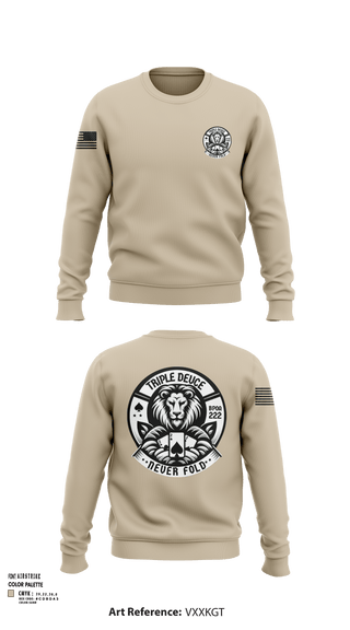 Crew Neck Sweatshirt, BPOA 222, Police, Teamtime, Team time, sublimation, custom sports apparel, team uniforms, spirit wear, spiritwear, sports uniforms, custom shirts, team store, custom team store, fundraiser sports, apparel fundraiser