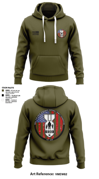Hoodie, 482nd EOD, Air Force, Teamtime, Team time, sublimation, custom sports apparel, team uniforms, spirit wear, spiritwear, sports uniforms, custom shirts, team store, custom team store, fundraiser sports, apparel fundraiser