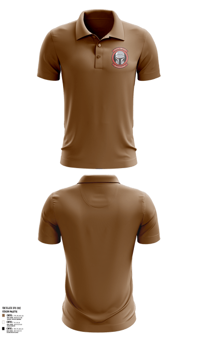 637th Chemical Company 41449538 Short Sleeve Performance Polo - 1