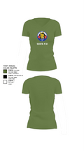 506th PIR 79913322 Women's Short Sleeve V-neck Shirt - 44