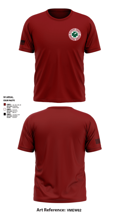 Bledsoe County Rescue Squad 83913637 Short Sleeve Performance Shirt - 2