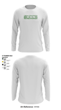 New Milford Bulls Football And Cheerleading 19489077 Long Sleeve Performance Shirt - 11
