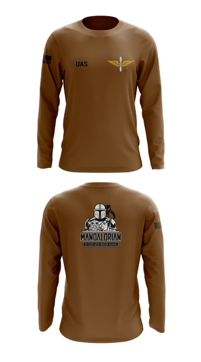 23rd BEB UAS 32441803 Long Sleeve Performance Shirt - 1