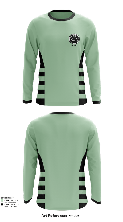 Miraj 4529652 Long Sleeve Performance Shirt - 1