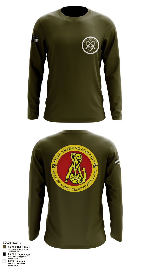 Long Sleeve Performance Shirt, Weapons Field Training, , Teamtime, Team time, sublimation, custom sports apparel, team uniforms, spirit wear, spiritwear, sports uniforms, custom shirts, team store, custom team store, fundraiser sports, apparel fundraiser