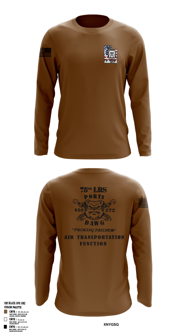 Long Sleeve Performance Shirt, 75 LRS, Air Force, Teamtime, Team time, sublimation, custom sports apparel, team uniforms, spirit wear, spiritwear, sports uniforms, custom shirts, team store, custom team store, fundraiser sports, apparel fundraiser