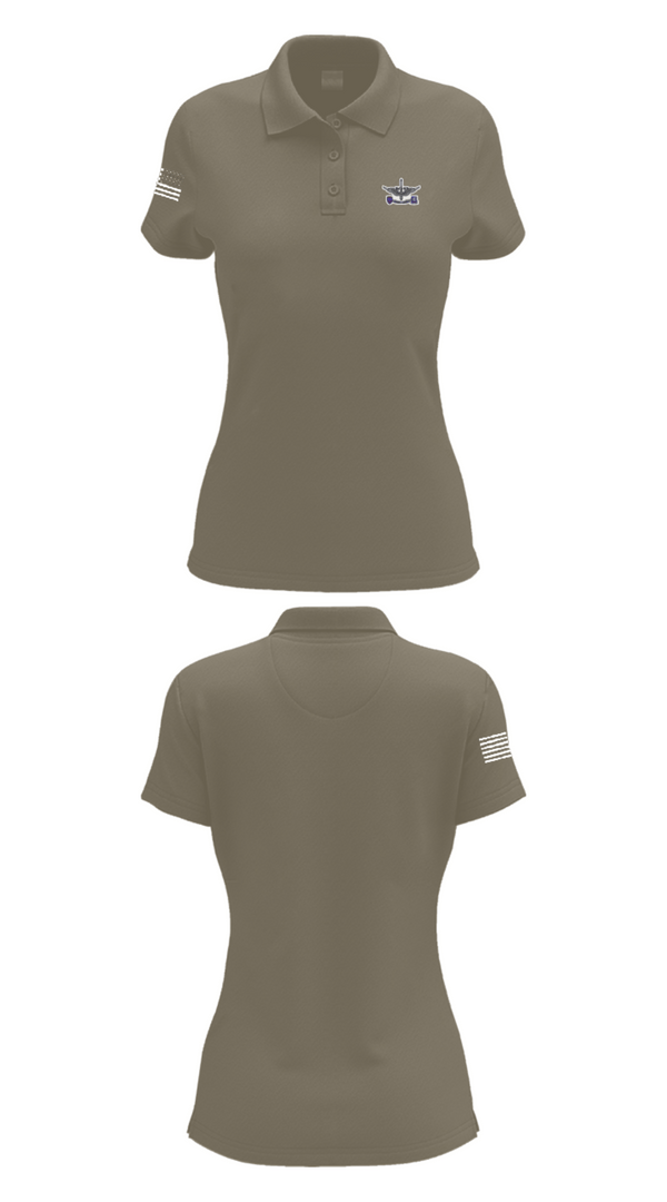 Women's Short Sleeve Performance Polo, HCS 935th Aviation support battalion, , Teamtime, Team time, sublimation, custom sports apparel, team uniforms, spirit wear, spiritwear, sports uniforms, custom shirts, team store, custom team store, fundraiser sports, apparel fundraiser