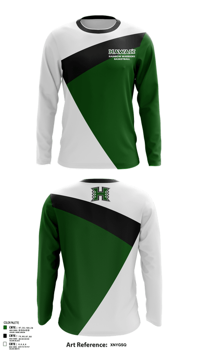 Rainbow warriors 16551340 Long Sleeve Performance Shirt - 1