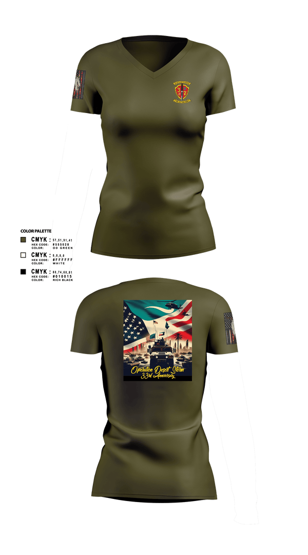 Women's Short Sleeve Vneck Shirt, 3/7 India Co. Wpns Plt, Marines, Teamtime, Team time, sublimation, custom sports apparel, team uniforms, spirit wear, spiritwear, sports uniforms, custom shirts, team store, custom team store, fundraiser sports, apparel fundraiser