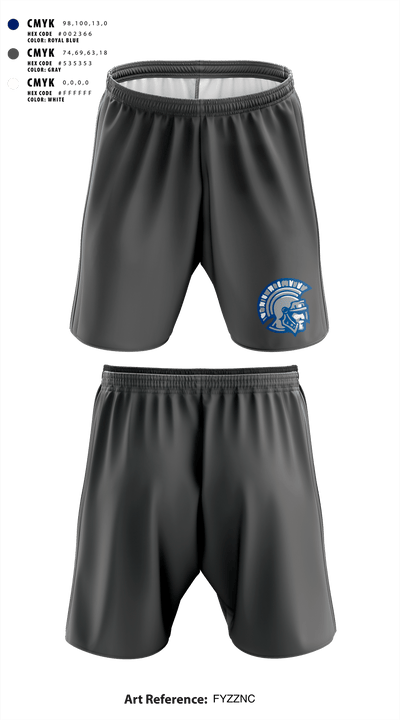 Tracyton Pee Wee Sports Association 35178134 Athletic Shorts With Pockets - 1 (1)