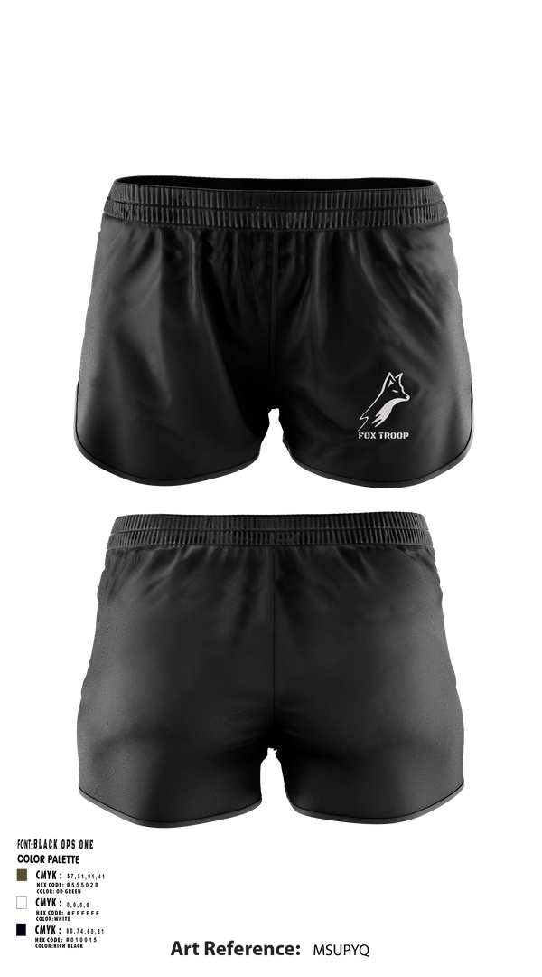 Ranger Panties, Fox troop, Army, Teamtime, Team time, sublimation, custom sports apparel, team uniforms, spirit wear, spiritwear, sports uniforms, custom shirts, team store, custom team store, fundraiser sports, apparel fundraiser