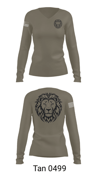 Women's Long Sleeve Vneck Shirt, 382 SRT, Army, Teamtime, Team time, sublimation, custom sports apparel, team uniforms, spirit wear, spiritwear, sports uniforms, custom shirts, team store, custom team store, fundraiser sports, apparel fundraiser