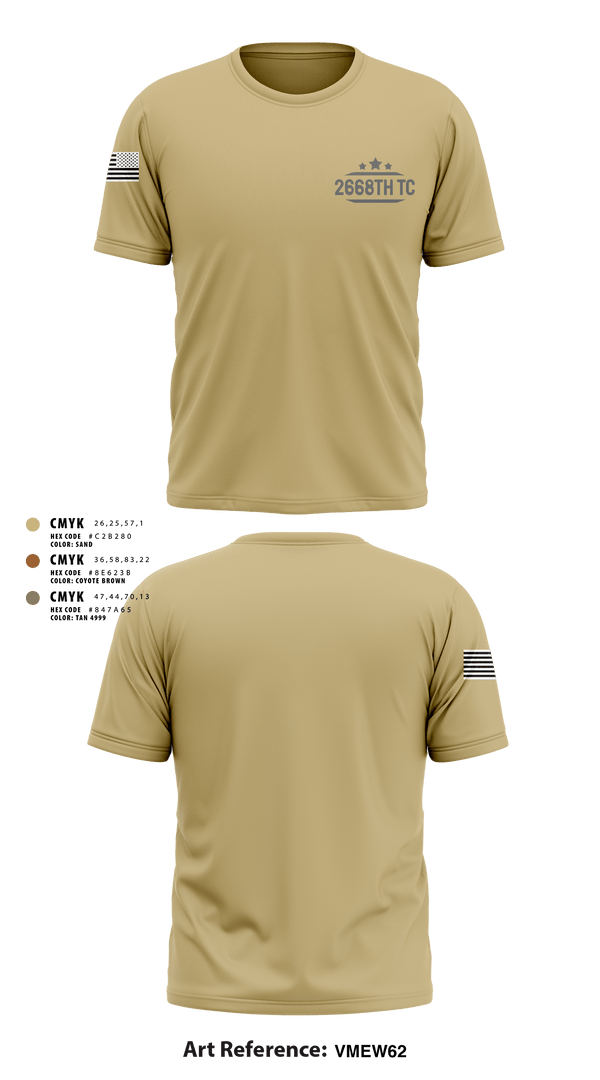 Short Sleeve Performance Shirt, 2668th TC, National Guard, Teamtime, Team time, sublimation, custom sports apparel, team uniforms, spirit wear, spiritwear, sports uniforms, custom shirts, team store, custom team store, fundraiser sports, apparel fundraiser