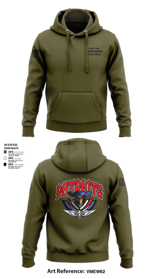 Hoodie, C Co. 2-210 Aviation Regiment (Structures), , Teamtime, Team time, sublimation, custom sports apparel, team uniforms, spirit wear, spiritwear, sports uniforms, custom shirts, team store, custom team store, fundraiser sports, apparel fundraiser