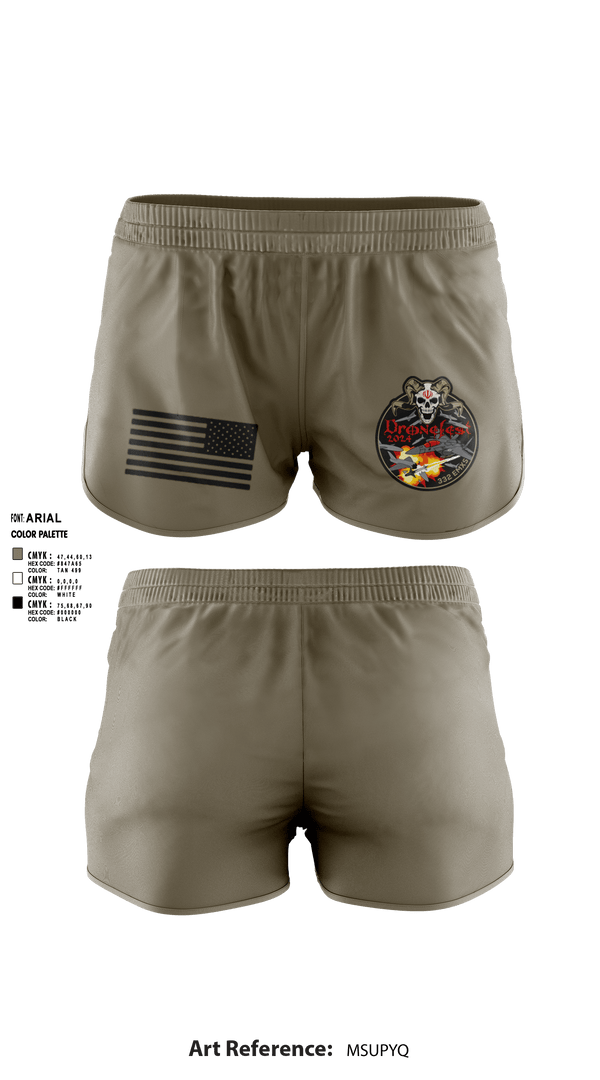 Ranger Panties, 332nd EMXS, Air Force, Teamtime, Team time, sublimation, custom sports apparel, team uniforms, spirit wear, spiritwear, sports uniforms, custom shirts, team store, custom team store, fundraiser sports, apparel fundraiser