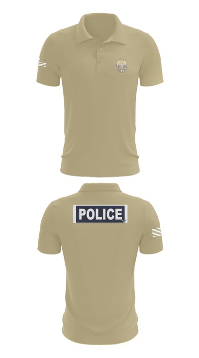 Miami Police Department 88232990 Short Sleeve Performance Polo - 83