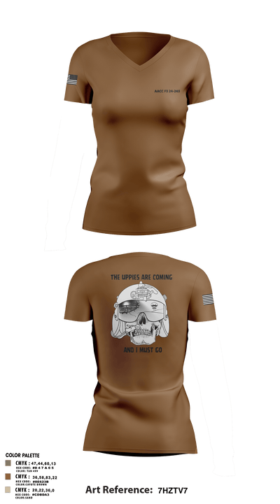42D FRSDAACC 57813521 Women's Short Sleeve V-neck Shirt - 2