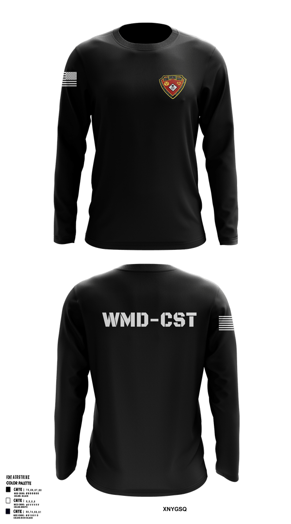 Long Sleeve Performance Shirt, 2nd WMD CST, Army, Teamtime, Team time, sublimation, custom sports apparel, team uniforms, spirit wear, spiritwear, sports uniforms, custom shirts, team store, custom team store, fundraiser sports, apparel fundraiser