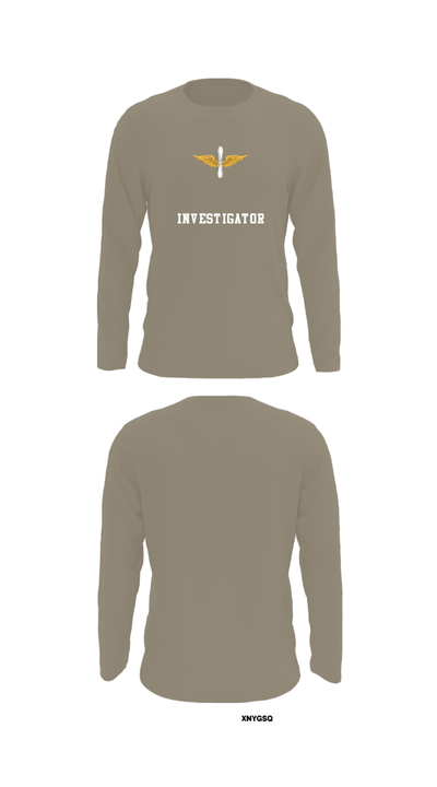 Investigator 95146404 Long Sleeve Performance Shirt - 72