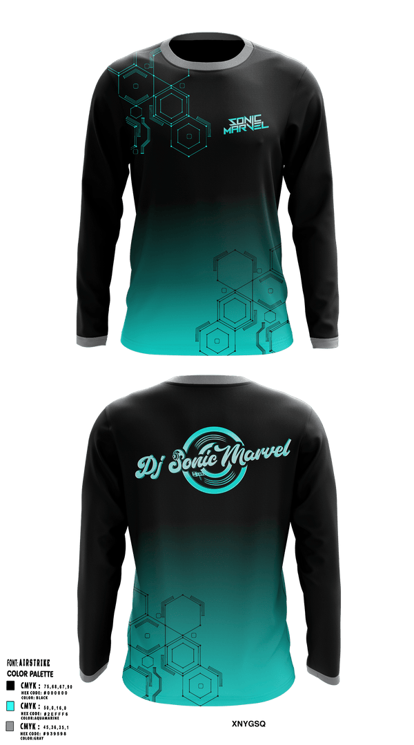 Long Sleeve Performance Shirt, DJ Sonic MarvelDJ Sonic Marvel, , Teamtime, Team time, sublimation, custom sports apparel, team uniforms, spirit wear, spiritwear, sports uniforms, custom shirts, team store, custom team store, fundraiser sports, apparel fundraiser