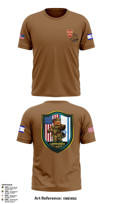 Old School Cotton Feel Shirt, 13TH Missile Defense Battery, , Teamtime, Team time, sublimation, custom sports apparel, team uniforms, spirit wear, spiritwear, sports uniforms, custom shirts, team store, custom team store, fundraiser sports, apparel fundraiser