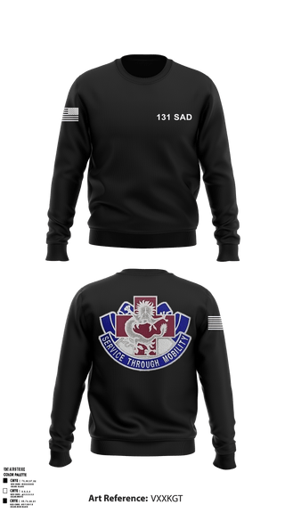 Crew Neck Sweatshirt, 131 SAD, Army, Teamtime, Team time, sublimation, custom sports apparel, team uniforms, spirit wear, spiritwear, sports uniforms, custom shirts, team store, custom team store, fundraiser sports, apparel fundraiser
