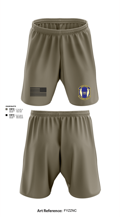 51SFS Metal Tigers 2477629 Athletic Shorts With Pockets - 101