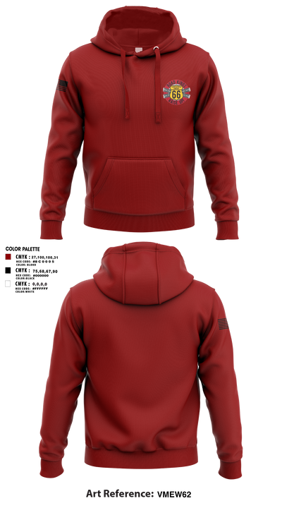 66 Transportation Company 52300431 Hoodie - 1